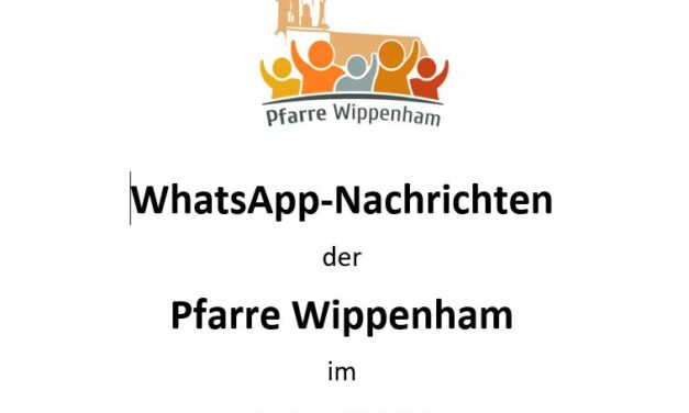 WhatsApp-Nachrichten der Pfarre