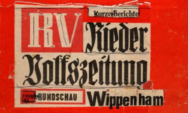 „Wippenham“ in der Rieder Volkszeitung 1979-81